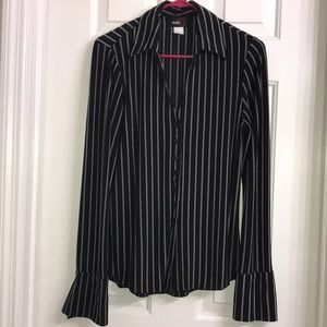 Studio Y Button Down Striped Shirt S-M (see below)